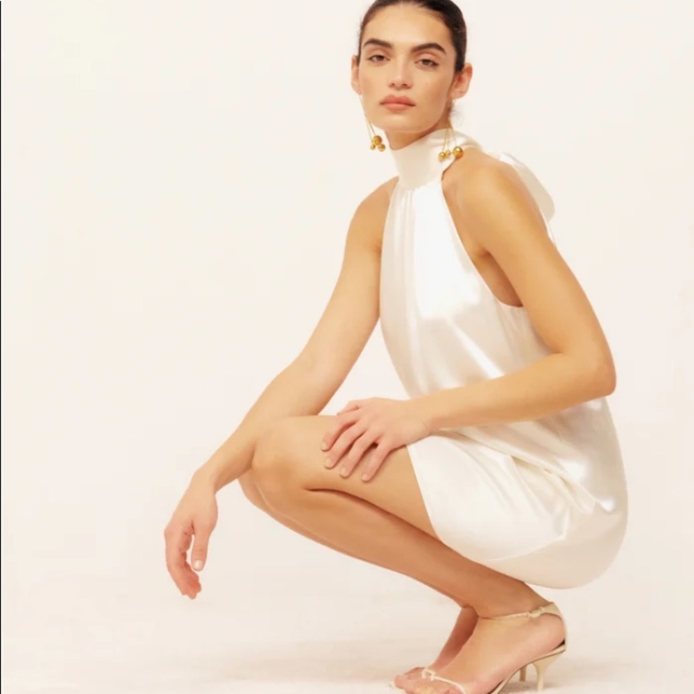 Reformation Corinth Silk Dress originally $348